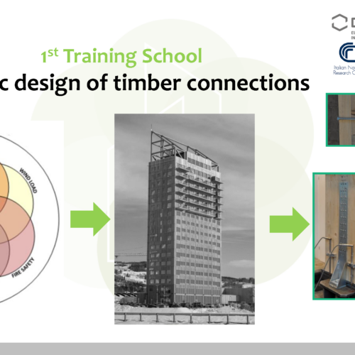 Pre-registration open for 1st Training School “Holistic design of timber connections”